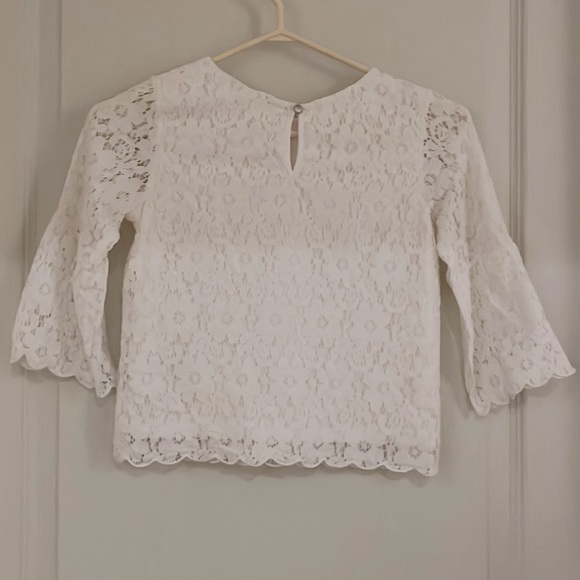 White lace top - Picture 2 of 4